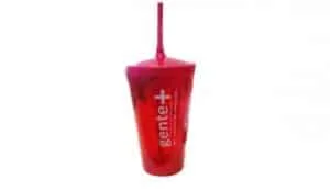 Copo Twister 500ml com tampa e canudo