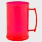 Caneca de Chopp neon vermelha